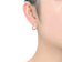 Multi-Color CZ Pear Shape Drop Earrings In 14K Gold Over Sterling Silver