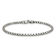 Sterling Silver Antiqued and Satin 3.2mm Box 8 Inch Chain