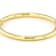 Polished Bangle Bracelet 18k Gold Over Sterling Silver