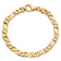 14k Yellow Gold 6.7mm Hand-polished Fancy Link Bracelet