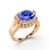 14K Rose Gold Tanzanite and Diamond Ring 2.89 ctw