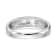 Rhodium Over 14K White Gold Lab Grown Diamond SI1/SI2, G H I, Men's Band