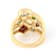 Multi-Gemstone Rainbow Ring In 18K Gold Over Sterling Silver 2.94ctw