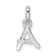 Sterling Silver Letter A with Enamel Pendant