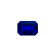 Sapphire Loose Gemstone 12.6x9mm Emerald Cut 8.6ct