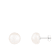 14k White Gold 9-10mm White Freshwater Pearl Stud Earrings