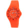 Toy Watch Women's Jelly Orange Dial, Orange Silicone Watch
