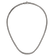 Sterling Silver Antiqued and Satin 4.0mm Box 30 Inch Chain