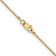 14k Yellow Gold 0.95mm Box Chain 22 Inches
