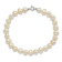 Rhodium Over Sterling Silver Multi-color Freshwater Pearl
Necklace/Bracelet/Earring Set