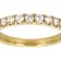 Polished Lab-Grown Diamond Band Ring 0.50ctw In 14K Gold Over Sterling Silver