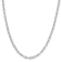 Sterling Silver 4.55mm Fancy Patterned Rolo Chain Necklace