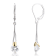 White Cubic Zirconia Rhodium And 18k Yellow Gold Over Sterling Silver
Earrings 3.31ctw