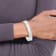 Sterling Silver Polished Textured Cuff Bracelet