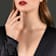 Serpent CZ Pave Bypass Ring In 14K Gold Over Brass