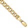 14k Yellow Gold 9mm Curb Link Bracelet, 7 Inches
