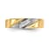 14K Yellow Gold AA Quality Mens Wedding Band