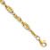 10k Yellow Gold 5mm Polished Fancy Link Bracelet