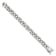 White Cubic Zirconia Stainless Steel Men's Bracelet