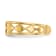 14K Yellow Gold Diamond Shapes Toe Ring