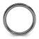 Ruthenium Over Sterling Silver Stackable Expressions and Diamonds Ring 0.195ctw