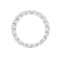 White Cubic Zirconia Platinum Over Sterling Silver Ring 3.15ctw