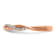 14K Rose Gold Stackable Expressions Diamond Twist Ring 0.084ctw