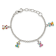 Sterling Silver Multi-color Enameled Bears with 1-inch Extensions
Children's Bracelet