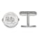 Rhodium Over Sterling Silver LogoArt University of South Carolina Cuff Links