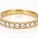 Polished Lab-Grown Diamond Band Ring 0.50ctw In 14K Gold Over Sterling Silver