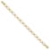 14K Yellow Gold Lab Grown Diamond VS/SI GH, Oval Link with 0.25 Inch
Extension Bracelet