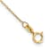 14k Yellow Gold Polished and Filigree Patterned Textured Heart Stations
Cable Link 17 Inch Necklace