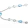 Swiss Blue Topaz 14k White Gold 18" Necklace 7.93ctw