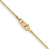 14k Yellow Gold 1.0mm Box Chain 26"