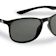 Flying Fisherman Una Polarized Sunglasses Black Frame/Smoke Lens