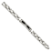 Stainless Steel Black Ion Plated DAD 8.75-inch Bracelet and 24-inch
Necklace Set