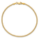 14k Yellow Gold 1.85mm Curb Link Bracelet, 7 Inches