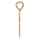 14K Yellow Gold Four Leaf Clover Pendant