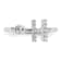 Rhodium Over 14K White Gold Lab Grown Diamond VS/SI GH, Initial H
Adjustable Ring