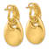 14K Yellow Gold Fancy Dangle Leverback Earrings