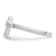 Sterling Silver Polished and Satin Cubic Zirconia Cross Children's Ring