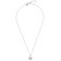 Initial Z Charm Pendant Necklace In Silver-Tone