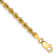 10k Yellow Gold 3.65mm Rope Link Bracelet