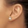 14K Yellow Gold Lab Grown Diamond 2ct. VS/SI GH+, 3 Prong Screwback Earrings