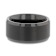 ELISE Black Tungsten Ring with Polished Beveled Edges and Brush Finished
Center 10mm