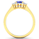 1.63ctw Violet Tanzanite and Diamond 14K Yellow Gold Halo Ring