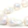 Baroque Freshwater Pearl Strand Necklace In Sterling Silver