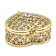 ROMANCE Filigree Heart with Ring Pad Trinket Box