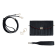 Mimi Black Crossbody Bag with Wristlet