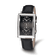 Mens Charles Hubert Dual Time Black 33x53mm Dial Watch